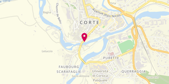Plan de Société Générale, Porette Route Quartier 20 Bertrand, 20250 Corte