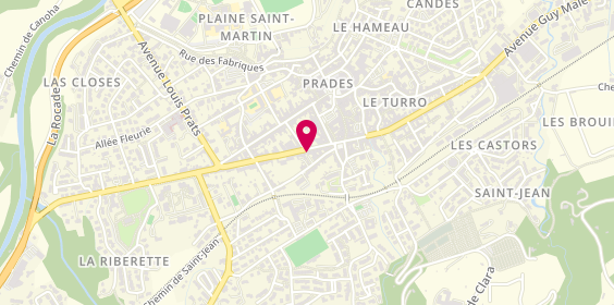 Plan de BNP, 167 avenue du Général de Gaulle, 66500 Prades