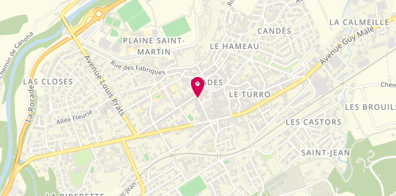 Plan de Credit Lyonnais, 3-5
3 Rue Jean Jaures, 66500 Prades