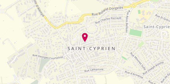 Plan de Agence de Saint Cyprien Village, 53 avenue du Roussillon, 66750 Saint-Cyprien