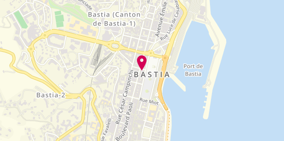 Plan de Agence de Bastia, 13 Boulevard du Général de Gaulle, 20200 Bastia