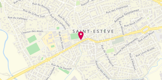 Plan de Sbcic, 18 avenue Général de Gaulle, 66240 Saint-Estève