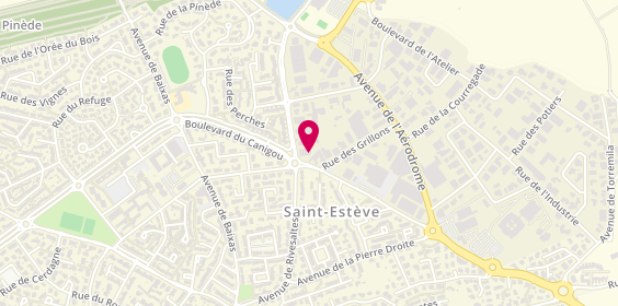 Plan de Société Générale, 46 avenue de Rivesaltes, 66240 Saint-Estève