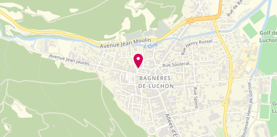 Plan de Bagneres de Luchon, 20 Place Gabriel Rouy, 31110 Bagnères-de-Luchon