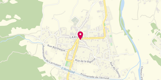 Plan de Crédit Agricole Pyrénées Gascogne - Laruns, place de la Mairie, 64440 Laruns