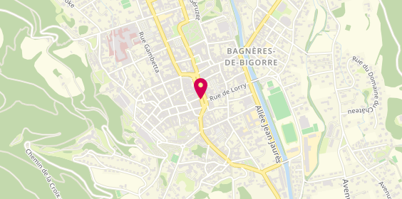 Plan de BNP, 9 Coustous, 65200 Bagnères-de-Bigorre