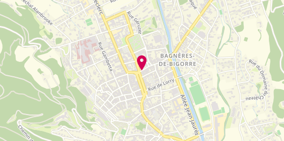 Plan de Banque Populaire Occitane, 37 Rue du Maréchal Foch, 65200 Bagnères-de-Bigorre