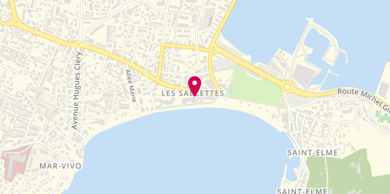 Plan de La Seyne Mar Vivo Les Sablettes, Avenue , General de Gaulle Residence
625 avenue Charles de Gaulle, 83500 La Seyne-sur-Mer