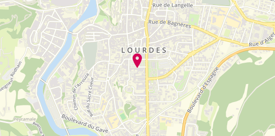 Plan de Verley Cognac, 21 Place du Champ Commun, 65100 Lourdes