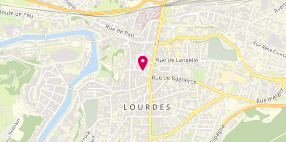 Plan de Societe Generale, 2 Place Peyramale, 65100 Lourdes
