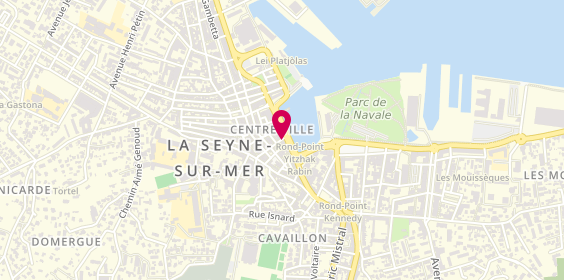 Plan de LCL Banque et assurance, 8 Quai Saturnin Fabre, 83500 La Seyne-sur-Mer