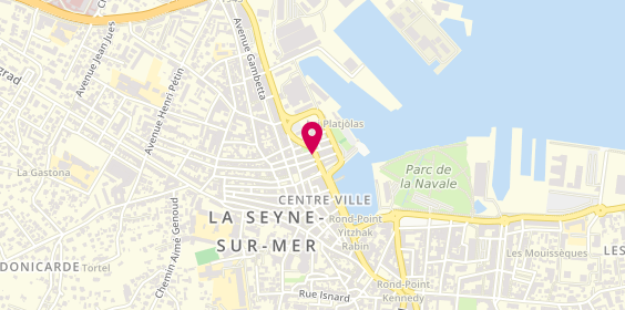 Plan de Crédit Mutuel, Rue Louis Verlaque, 83500 La Seyne-sur-Mer