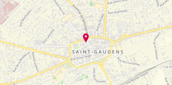 Plan de Caisse d'Epargne, 2 Rue Voltaire, 31800 Saint-Gaudens