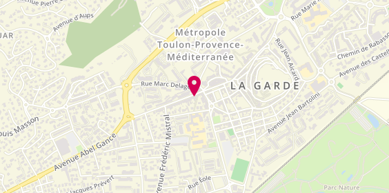 Plan de LCL Banque et assurance, 65 avenue Sadi Carnot, 83130 La Garde