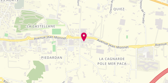 Plan de Agence Ollioules, 1242 avenue Jean Monnet, 83190 Ollioules
