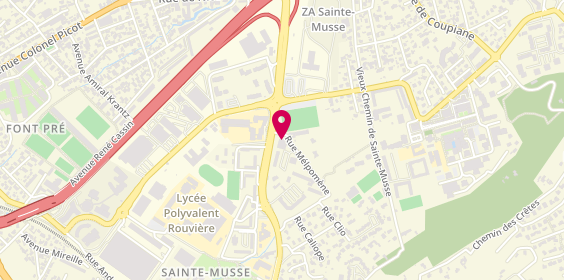 Plan de Crédit Agricole Agence de SAINTE MUSSE, Boulevard des Armaris, 83100 Toulon