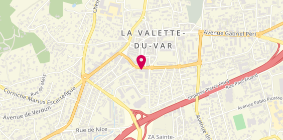 Plan de LCL Banque et assurance, avenue Doct Tremolières, 83160 La Valette-du-Var