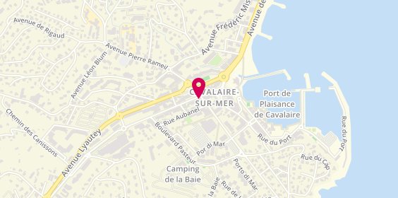 Plan de LCL Banque et assurance, 175 avenue des Alliés, 83240 Cavalaire-sur-Mer