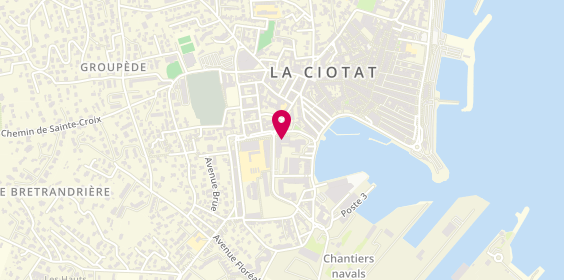 Plan de Crédit Mutuel, Rue Bouronne, 13600 La Ciotat