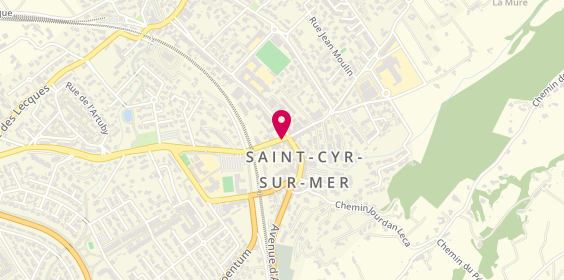 Plan de Agence Saint-Cyr, Rue Aristide Briand, 83270 Saint-Cyr-sur-Mer