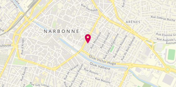 Plan de Banque Dupuy, 16 Boulevard Gambetta, 11100 Narbonne