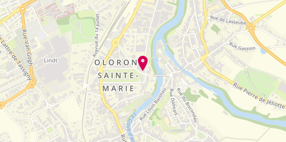 Plan de Bnp Paribas, 4 avenue Sadi Carnot, 64400 Oloron-Sainte-Marie