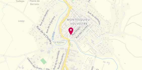 Plan de Agence de Montesquieu, 7 Rue Mages, 31310 Montesquieu-Volvestre