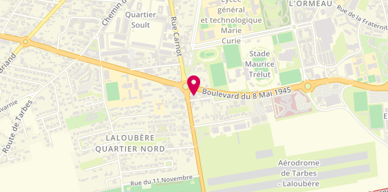 Plan de Banque Pouyanne, 63 Rue Carnot, 65000 Tarbes