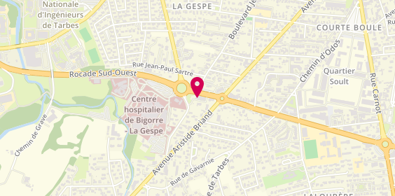 Plan de Sbcic, 57 Boulevard Jean Moulin, 65000 Tarbes