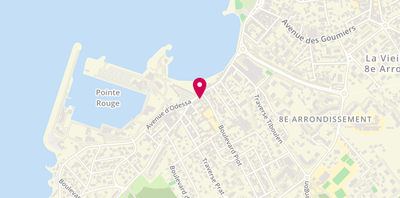 Plan de Agence la Pointe Rouge, 41 avenue de Montredon, 13008 Marseille