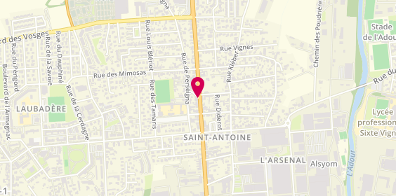 Plan de Caisse d'Epargne, 39 avenue Alsace-Lorraine, 65000 Tarbes