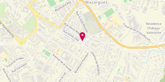 Plan de Sg, 109 Rue Emile Zola, 13009 Marseille