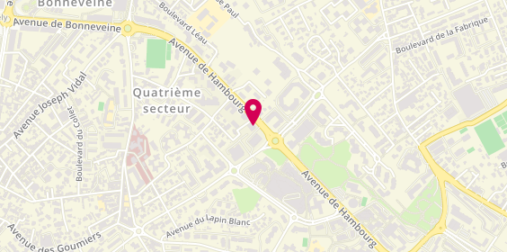 Plan de Agence Bonneveine, 78 avenue de Hambourg, 13008 Marseille