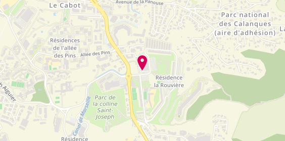 Plan de BNP Paribas - Marseille Rouviere, 83 Boulevard du Redon, 13009 Marseille