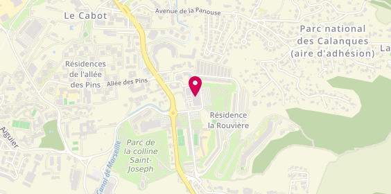 Plan de Agence la Rouviere, 83 Boulevard du Redon, 13009 Marseille