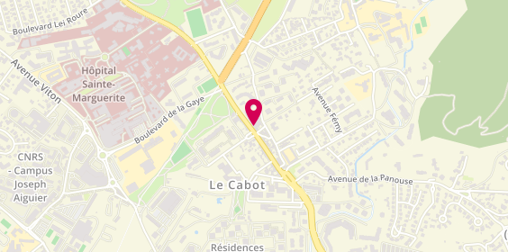 Plan de LCL, 47 Boulevard du Cabot, 13009 Marseille