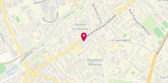 Plan de Agence Sainte Marguerite, 305 Boulevard Romain Rolland, 13009 Marseille