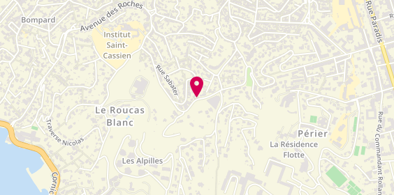 Plan de Agence Port de Bouc, Place Estrangin Pastre, 13006 Marseille