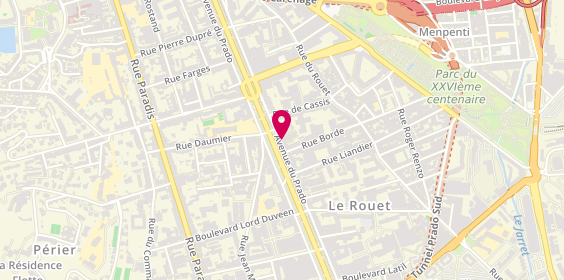 Plan de Edmond de Rothschild, 165 avenue du Prado, 13008 Marseille