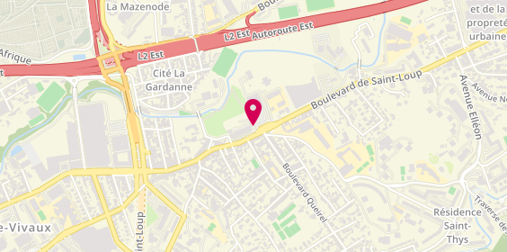 Plan de Sg, 85 Boulevard de Saint-Loup, 13010 Marseille