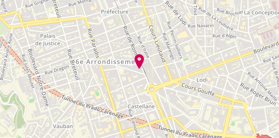Plan de Union de Credit Immobilier - Uci, 180 Rue de Rome, 13006 Marseille