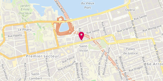 Plan de BNP Paribas - Marseille Saint Victor, 112 Boulevard de la Corderie, 13007 Marseille