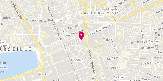 Plan de Sg, 62 la Canebière, 13001 Marseille