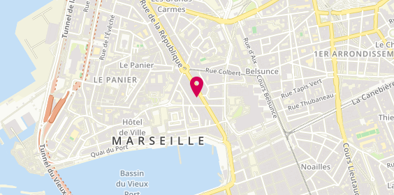 Plan de Banque Delubac & Cie, 21 Rue de la République, 13002 Marseille
