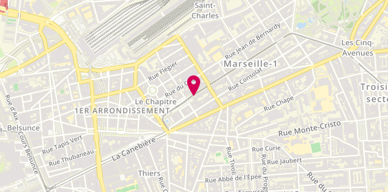 Plan de Agence Chapitre, 2 Boulevard Longchamp, 13001 Marseille