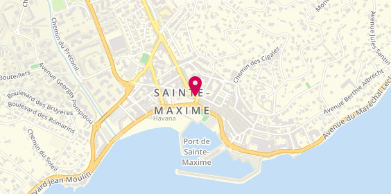 Plan de Sg, 14 place Louis Blanc, 83120 Sainte-Maxime