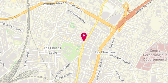 Plan de Crédit Mutuel, 221 avenue des Chartreux, 13004 Marseille