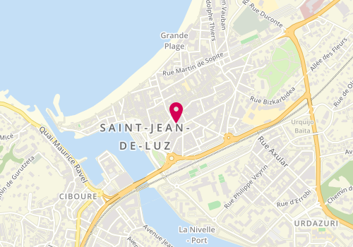 Plan de Cep de Saint Jean de Luz, 11 Boulevard Victor Hugo, 64500 Saint-Jean-de-Luz