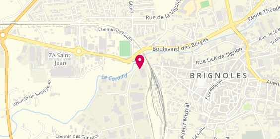 Plan de BNP Paribas - Brignoles, 51 Boulevard Bernard Long, 83170 Brignoles