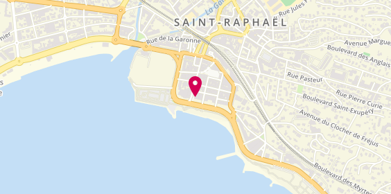 Plan de BNP Paribas, René Coty, 83700 Saint-Raphaël